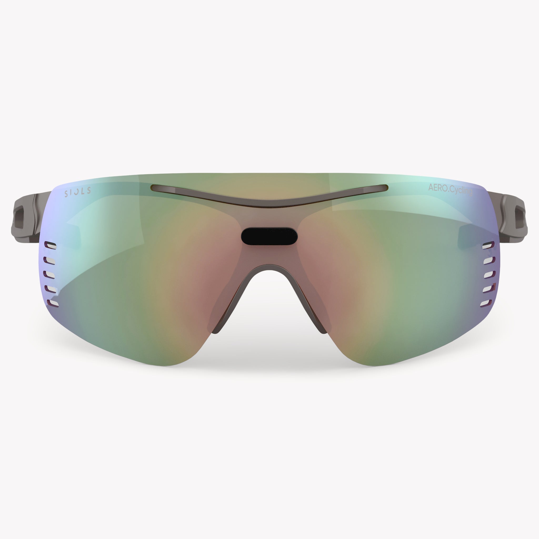 SIOLS AERO.Cycling System Sportbrille – aerodynamische Fahrradbrille mit Sehstärke mit Wechselgläsern, 100 % UV-Schutz und Windschutz für optimale Sicht beim Radsport.